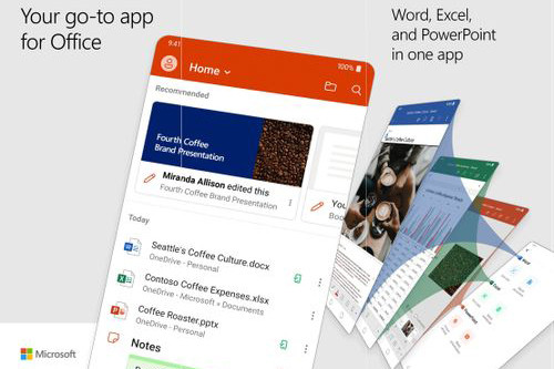 御三家合体！微软推出Word、Excel、PowerPoint三合一的App 