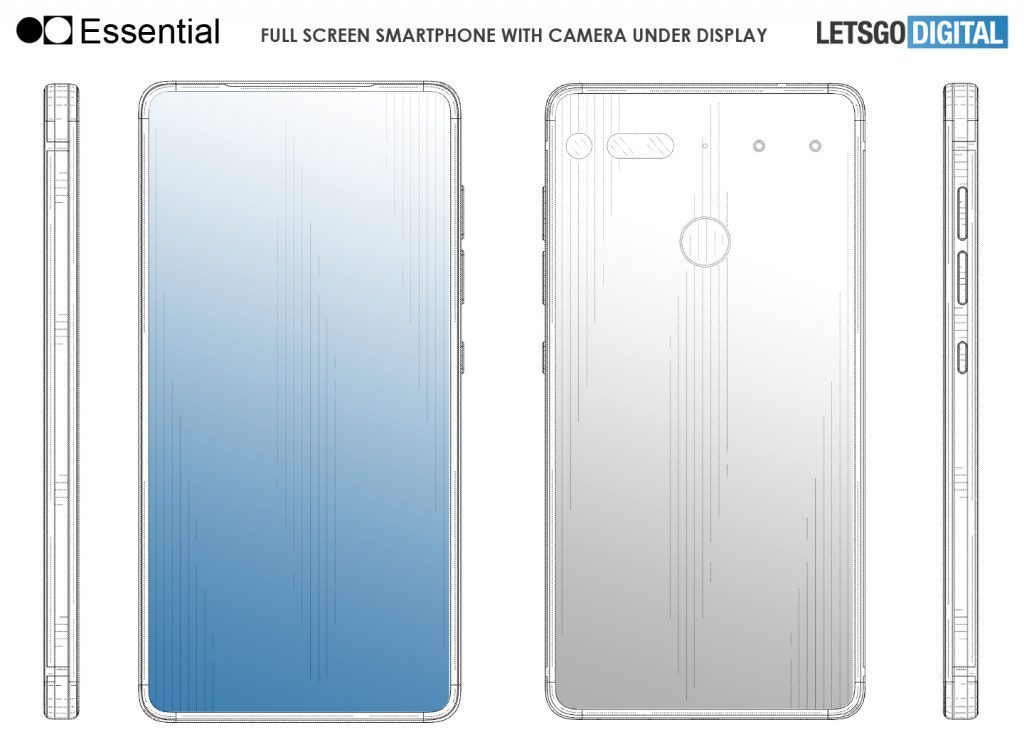 Essential Phone 2 可能会採用萤幕下相机技术 